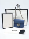 Bolsa Gucci Interlocking Azul - comprar online