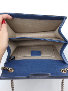 Bolsa Gucci Interlocking Azul - comprar online