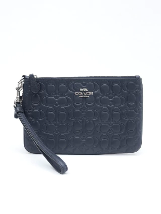 Clutch Coach Corner Zip Wristlet