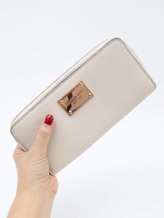 Carteira Michael Kors Jet Set Off-White - comprar online