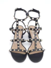 Sandália Valentino Rockstud Couro - Tam 35 BRA - loja online