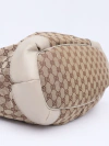 Gucci Beige/White GG Canvas Sukey Top Handle - comprar online