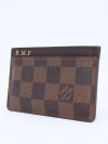 Porta-Cartões Louis Vuitton Damier Ebene - Paris Brechó