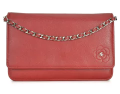 Chanel WOC Red Camélia