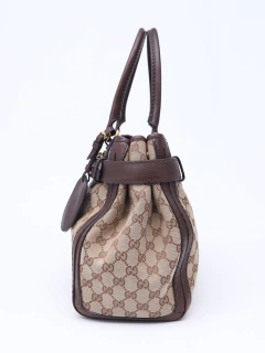 Imagem do Gucci Beige/White GG Canvas Running Tote