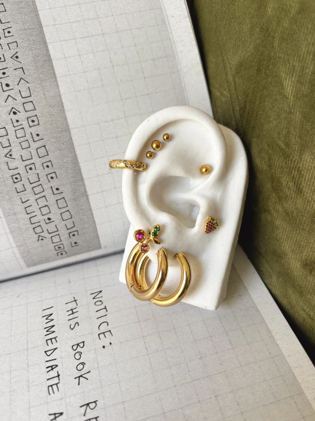 Argola Sylvie - Gold