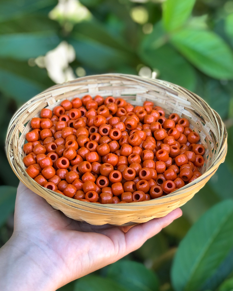 50 miçangas - Terracota