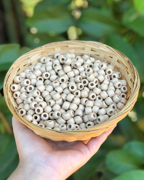 50 miçangas - Creme