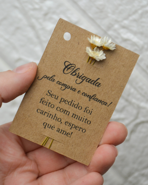 Tag para Florzinha - comprar online