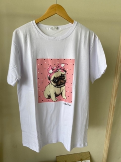CAMISETA ALGODÃO PUG