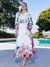 Conjunto Chiffon Estampa Floral na internet