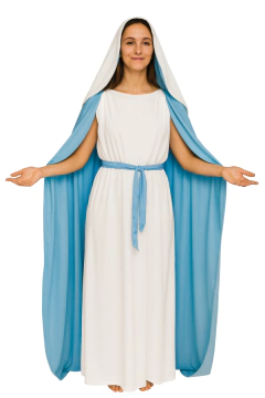 Fantasia Maria Nossa Senhora Adulto - comprar online