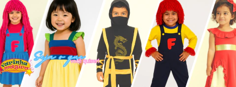 Carrusel Varinha Mágica Fantasias