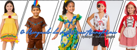 Carrusel Varinha Mágica Fantasias