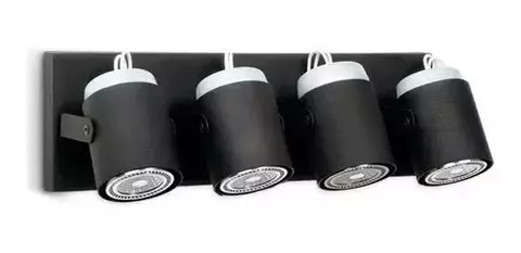 Aplique spot pared o techo 4 luces LED GU10 FAR