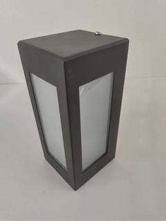 APLIQUE EXTERIOR RECTANGULAR LED E27 - tienda online
