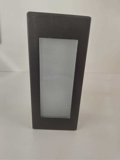 APLIQUE EXTERIOR RECTANGULAR LED E27 - comprar online