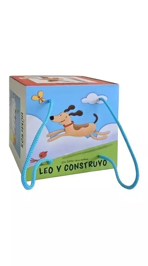 Un libro con cubos: Leo y construyo