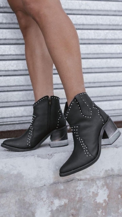 Botas Texanas Vitta Negras