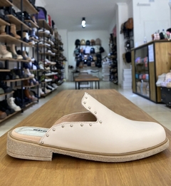 Mules Flora Beige - MARIA PE