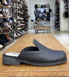 Mules Flora Negros - MARIA PE