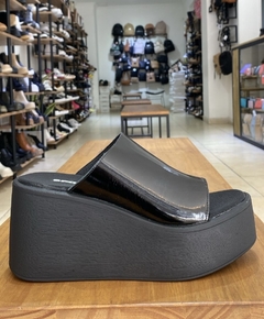 Zuecos Valu Charol Negro - MARIA PE