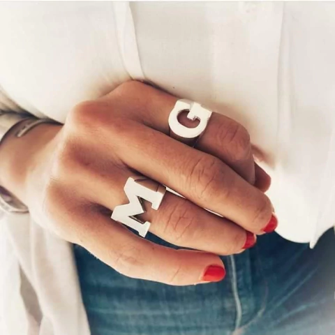 Anillo inicial Grande - comprar online