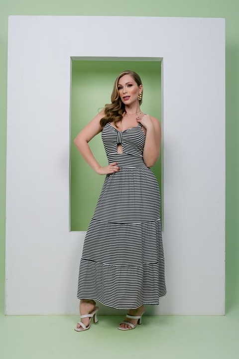 Vestido Hanna - listras - comprar online