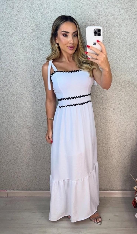 Vestido sianinha (branco) - comprar online