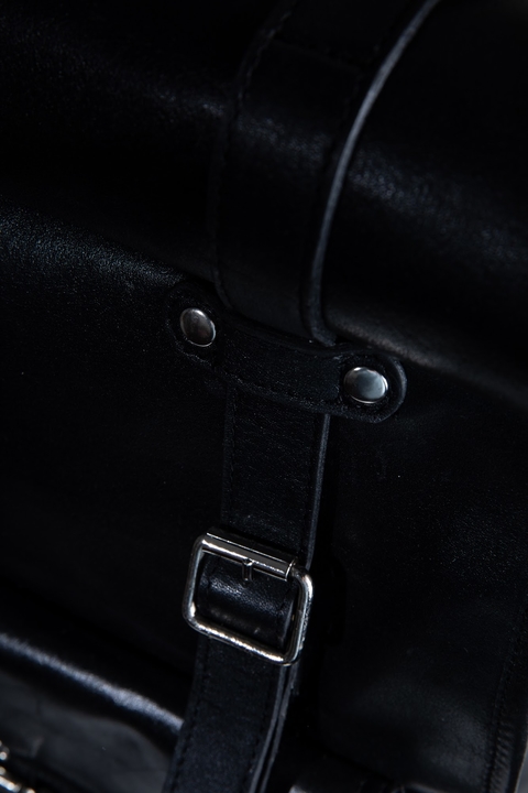 Backpacker Black & Niquel - TAURO CUER