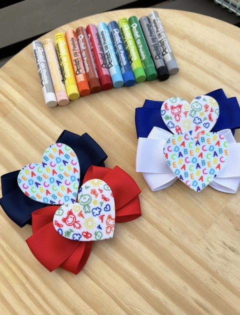 laço coração escolar - comprar online