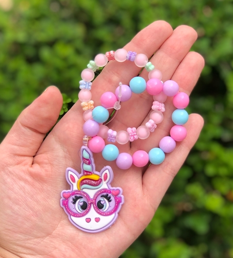 Pulseiras Unicórnio de óculos