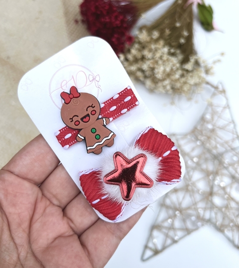 Hair Clips biscoitinho