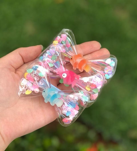 Laço Cristal Peixinhos