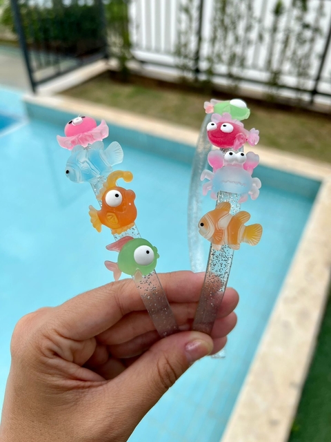 Tiara peixinhos - comprar online