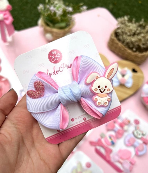 Laço coelhinha love