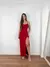 Vestido longo de alça com fenda Nara - comprar online