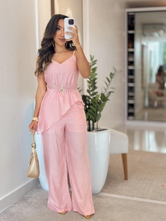 1126 - Conjunto Bata | forrado (acompanha cinto) - Loja Boa Forma