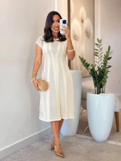 1010 - Vestido tricô - comprar online