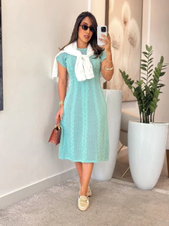 1010 - Vestido tricô - Loja Boa Forma