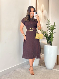 1010 - Vestido tricô - Loja Boa Forma