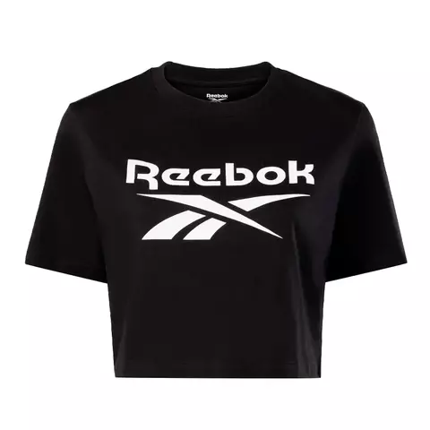 REEBOK REMERA RI BL CROP TEE NEGRO MUJER - comprar online