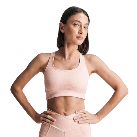 VANDALIA TOP LEOPARD SALMON - comprar online