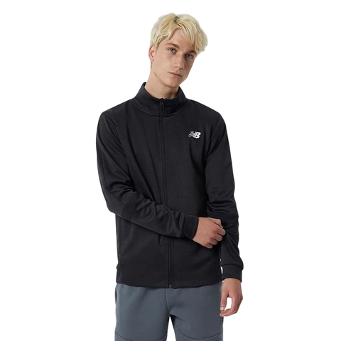CAMPERA NEW BALANCE TENACITY KNIT NEGRA - comprar online