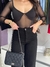 Body Tule Eloá - Preto - comprar online