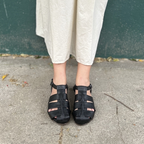 Sandália Francesca preta