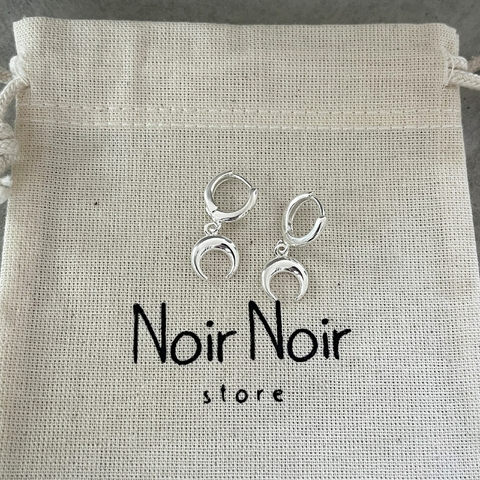 Argolas Click Lua Invertida