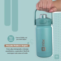 GARRAFA TÉRMICA INOX 350ML ISOMAX TEEN VERDE NAUTIKA na internet