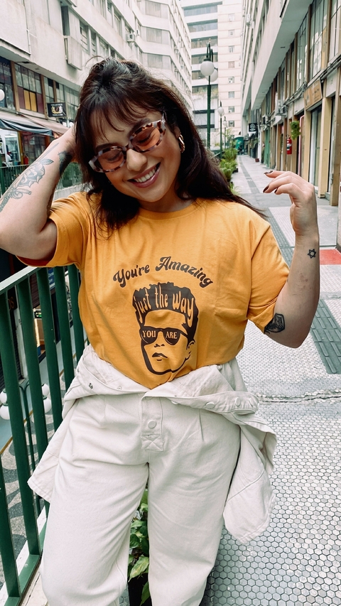 Camiseta Bruno Mars - You’re amazing just the way you are