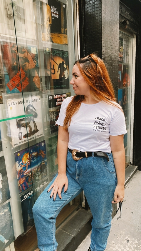 Babylook Fraco, frágil e estúpido